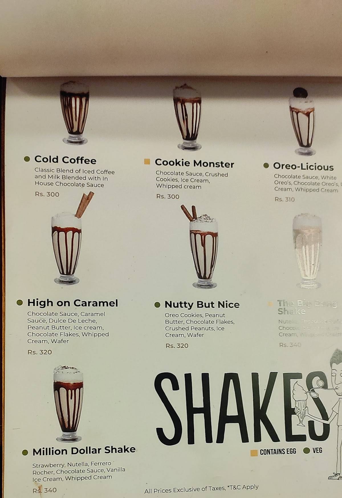 Brik Oven - Neapolitan Style Pizzas (Church Street) menu