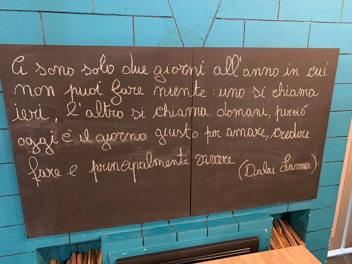 Menu di Benvenuti a bordo 
