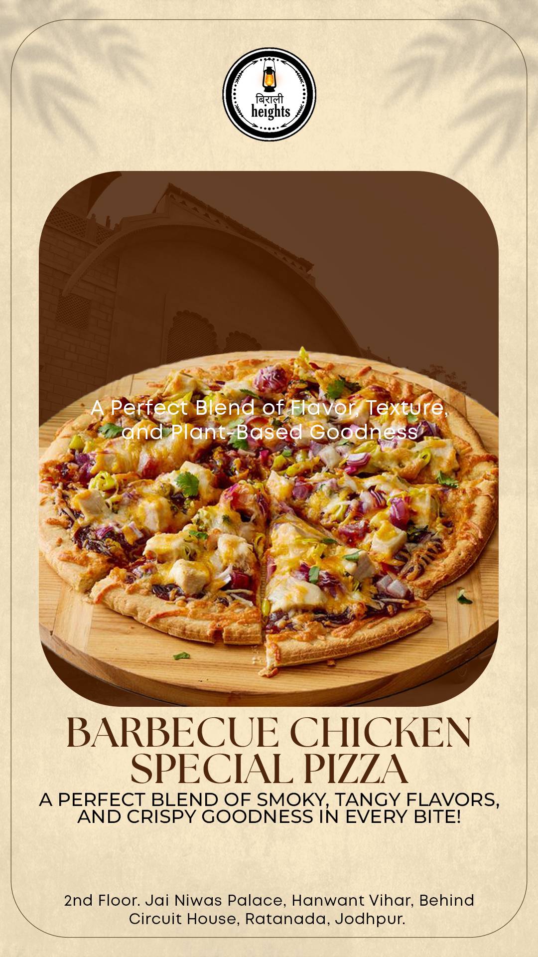 Birali Heights Rooftop Restaurant menu