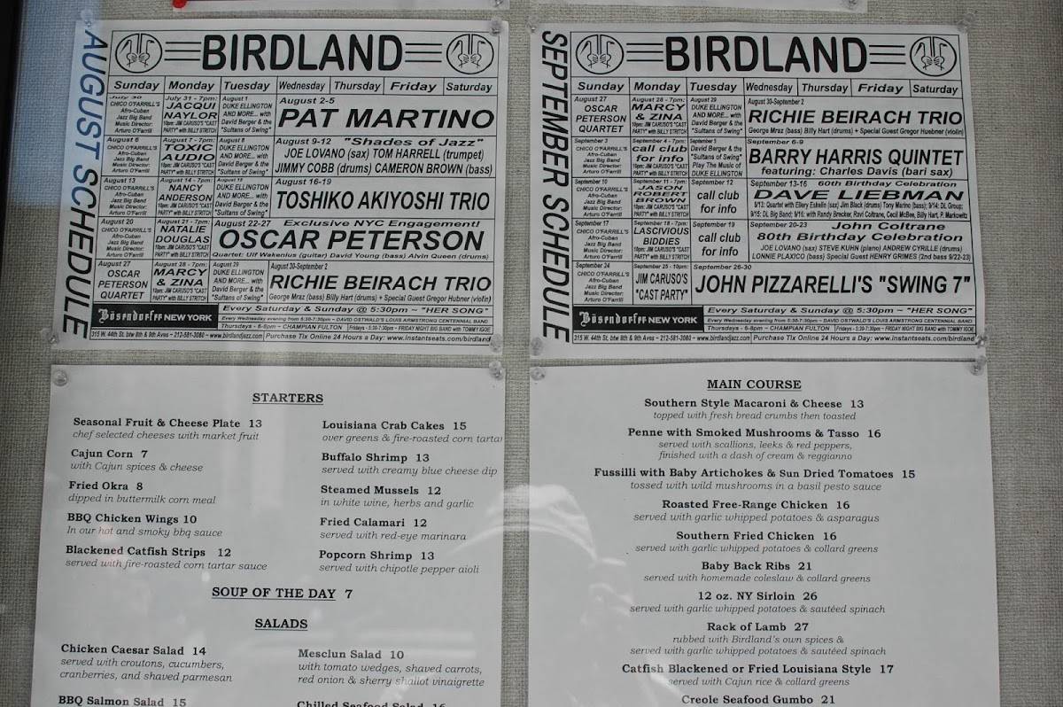 menu-at-birdland-jazz-club-west-new-york