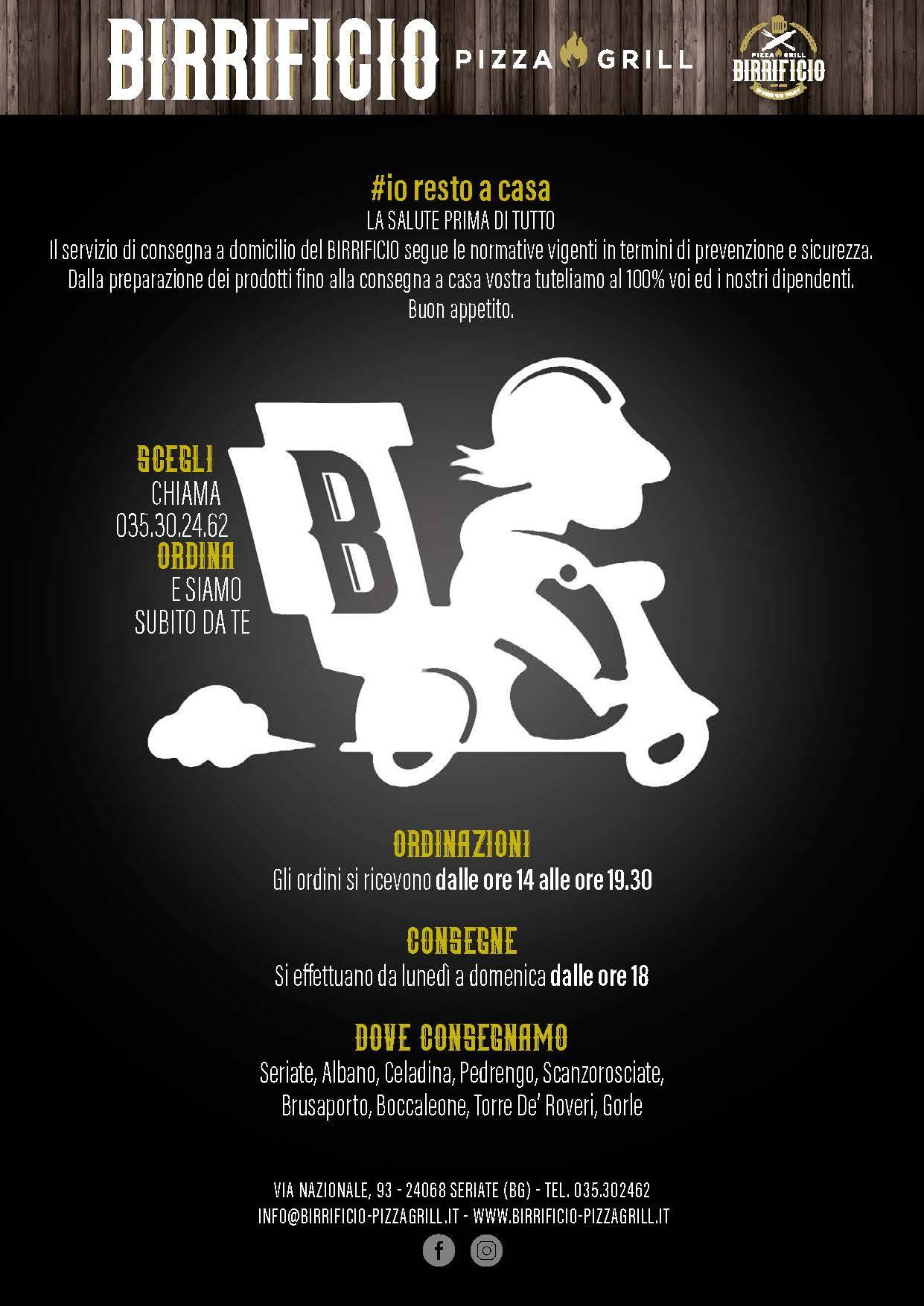 Menu di Bisboccia - Seriate 