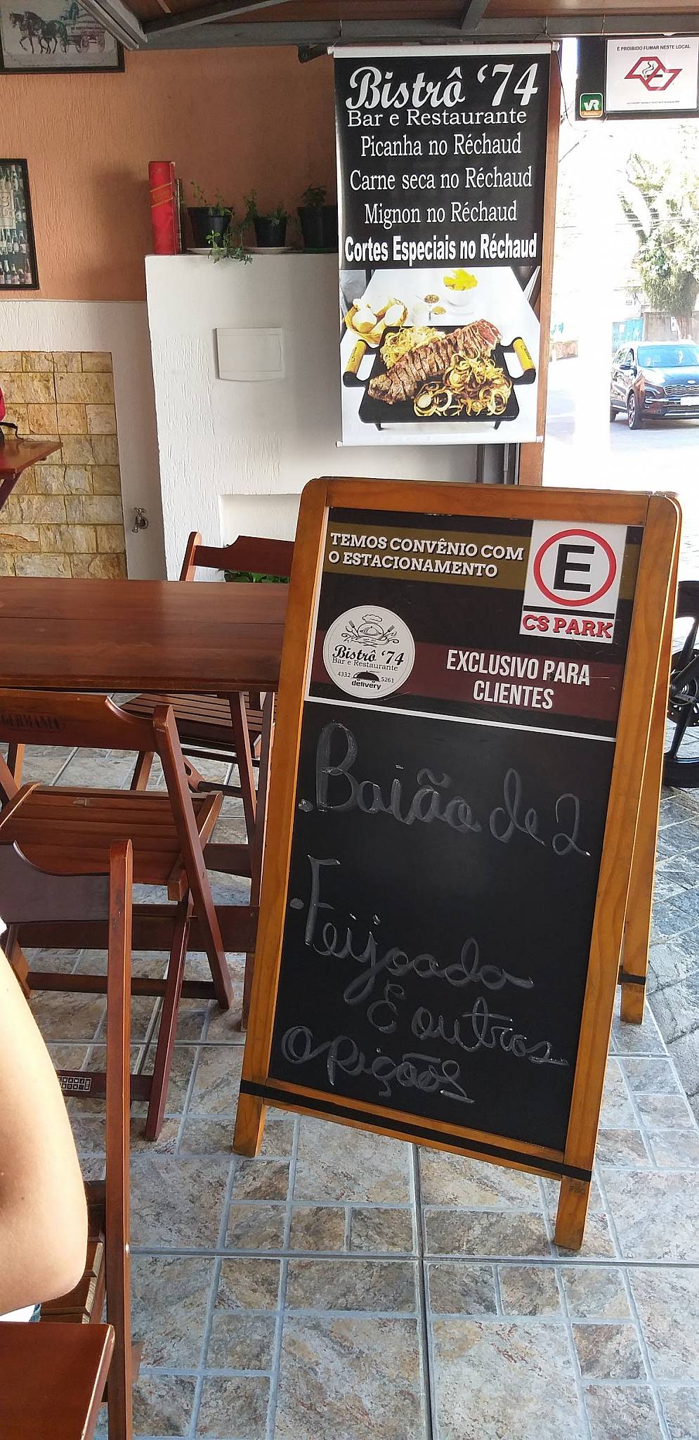 Bistrô 74 cardápio