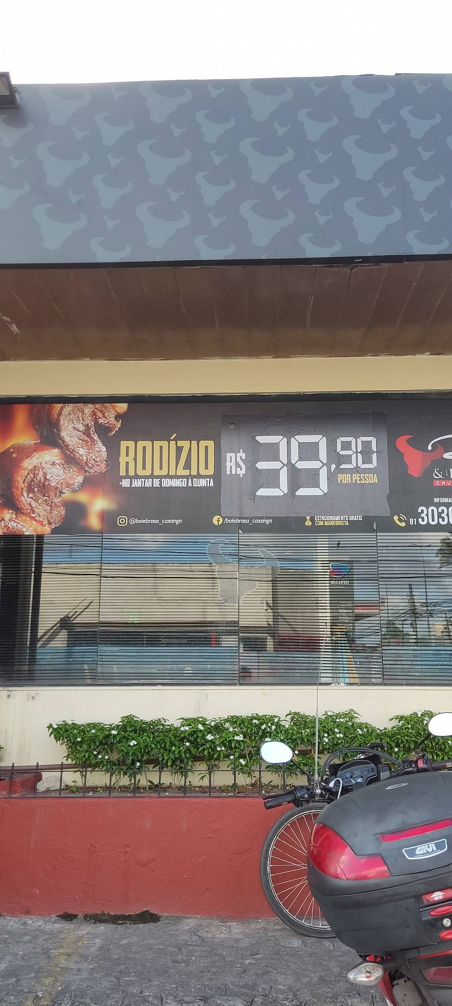 Boi e Brasa Churrascaria - Caxangá cardápio