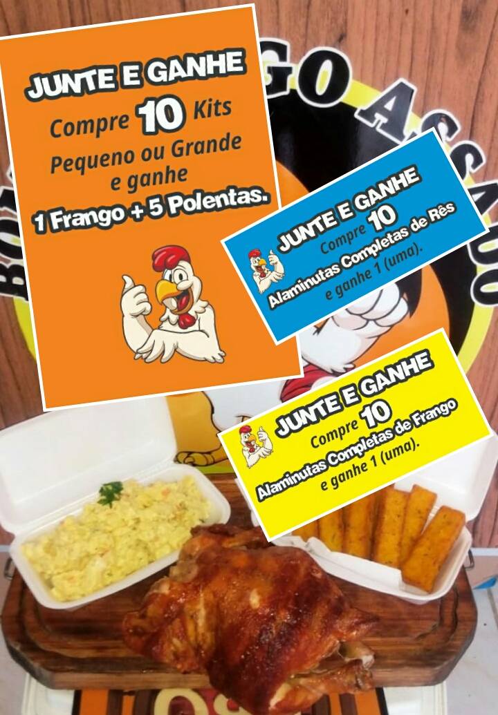 Bom Frango Assado cardápio