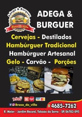 Brasa Da Villa Adega & Hamburgueria cardápio