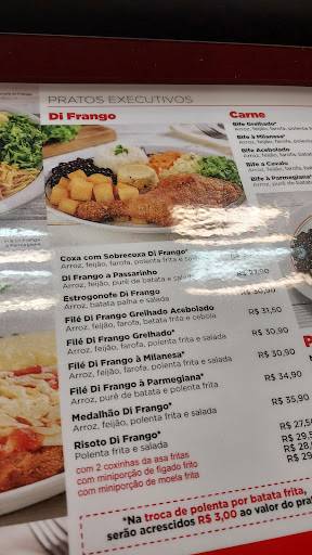 Brasileiríssimo cardápio