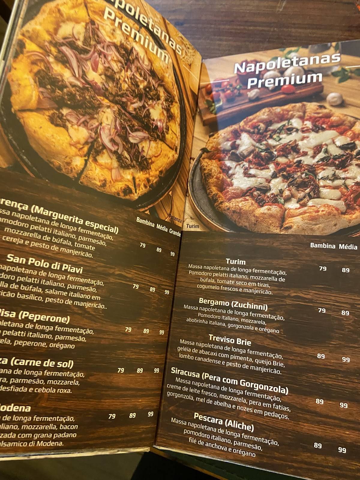 Sesconetto's Pizzaria Vicente Pires cardápio