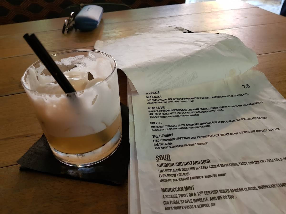 Menu at Brass Monkey pub & bar, Liverpool, 35 School Ln