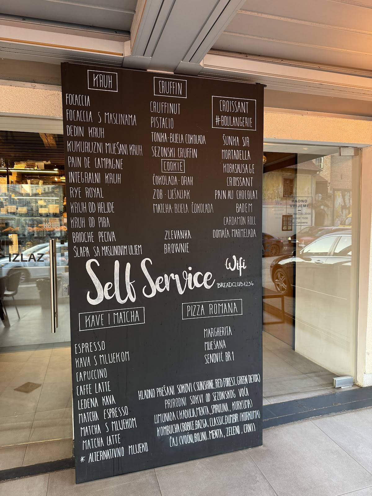 Menu di Bread Club 2 