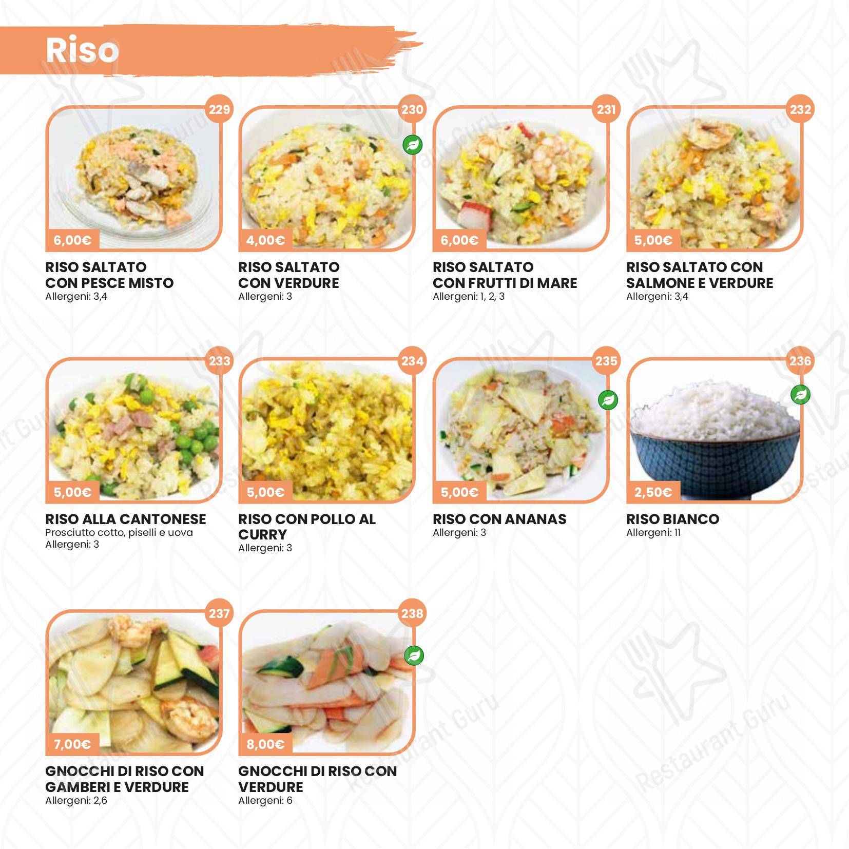 Menu di Hikari Sushi - Детское