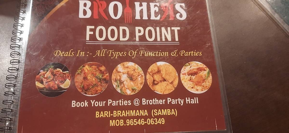 Brother's Food Point menu