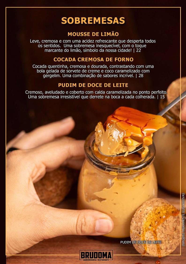 Brudoma (Rei do Espeto) cardápio