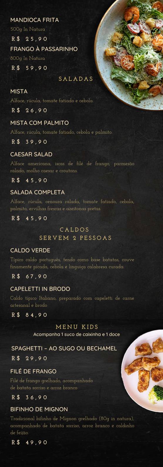 Brunholi Grill & Pizza cardápio