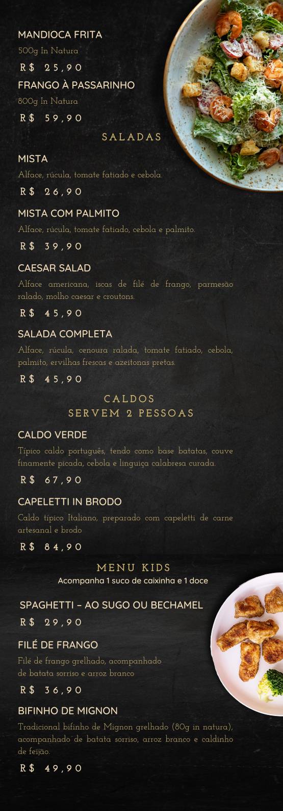 Brunholi Grill & Pizza cardápio