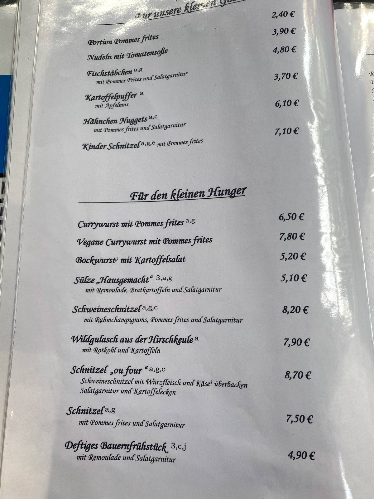 Essen Bestellen Brandenburg An Der Havel Speisekarte von Buhnenhaus restaurant, Brandenburg an der Havel