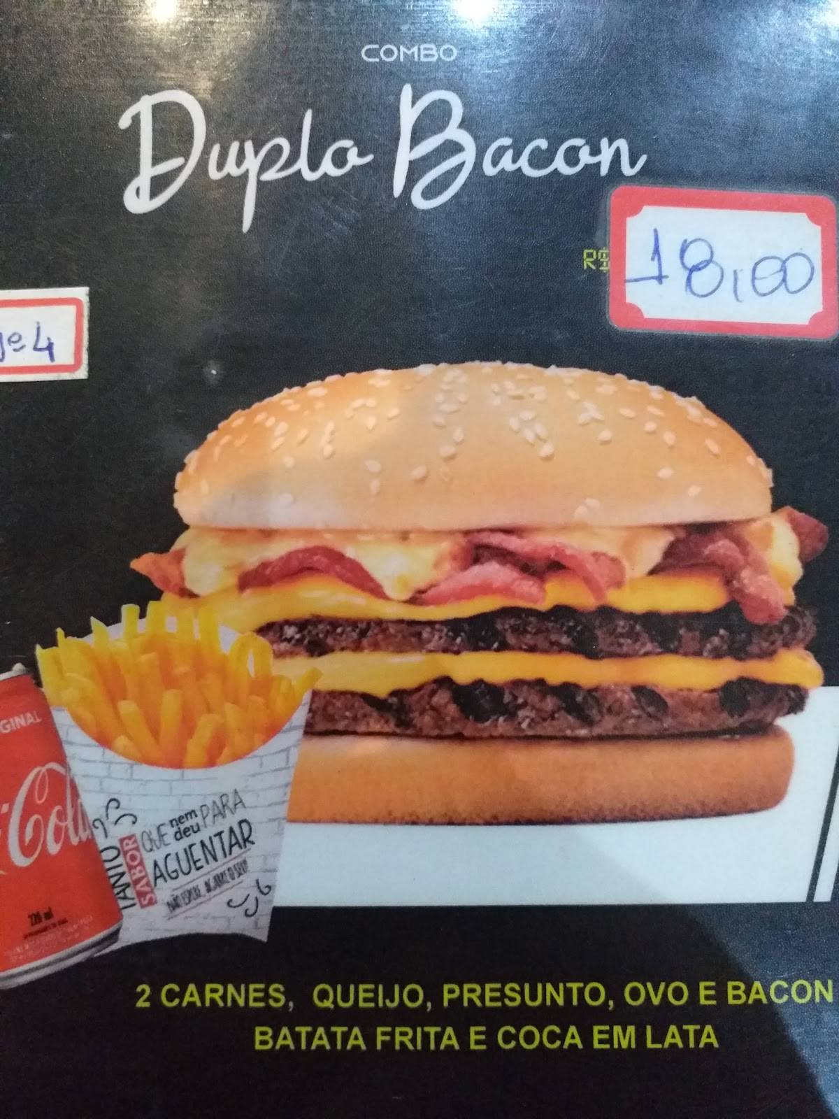 Burguer Maia cardápio
