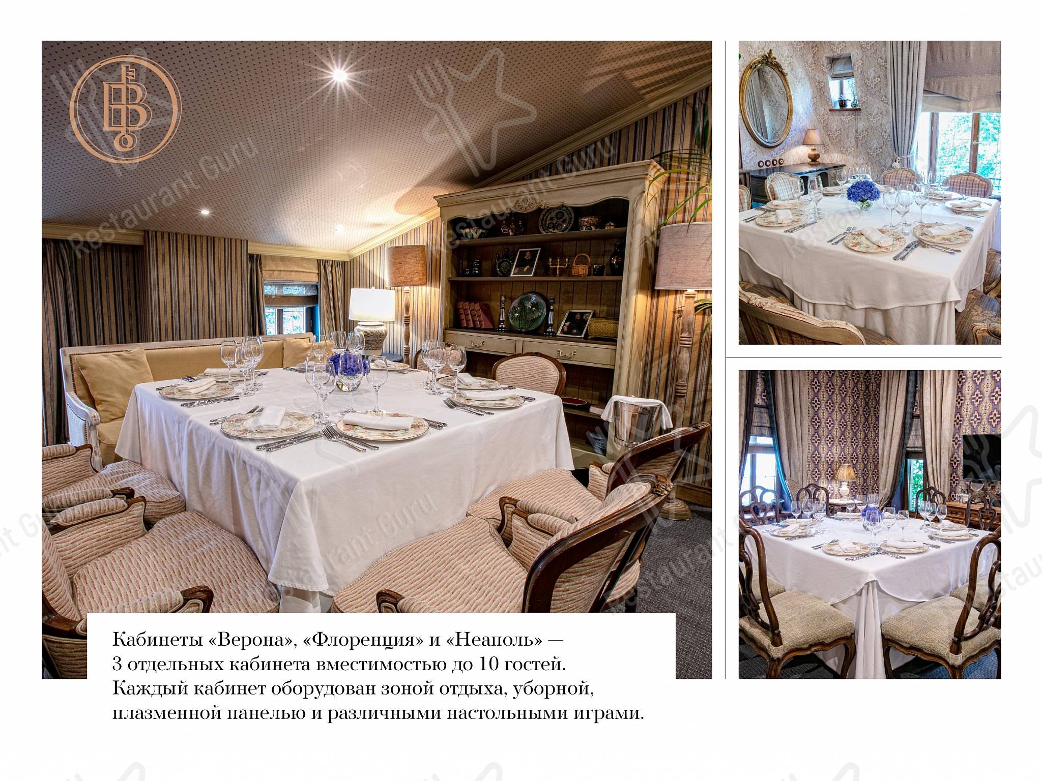 Menu pour Butler - Menu