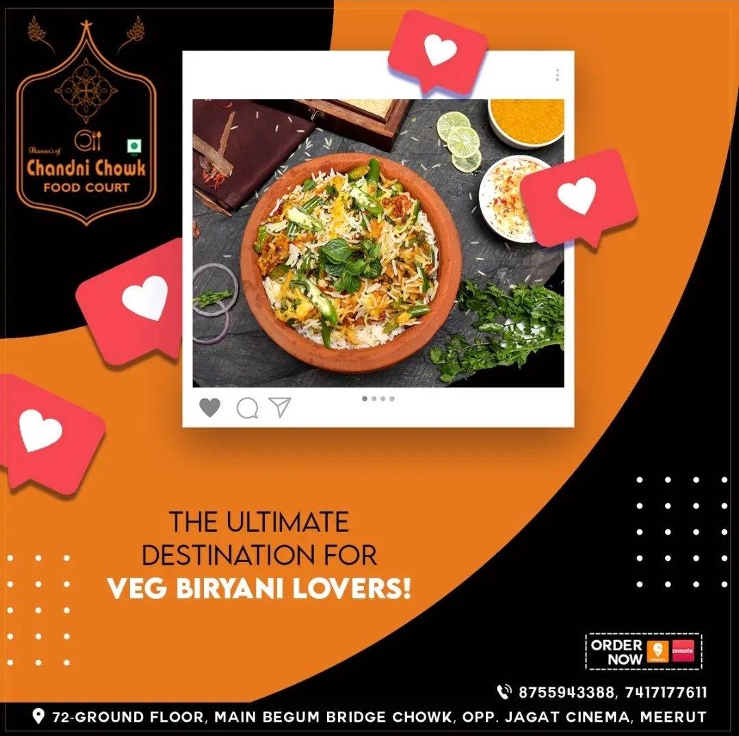 CHANDNI CHOWK FOOD COURT menu