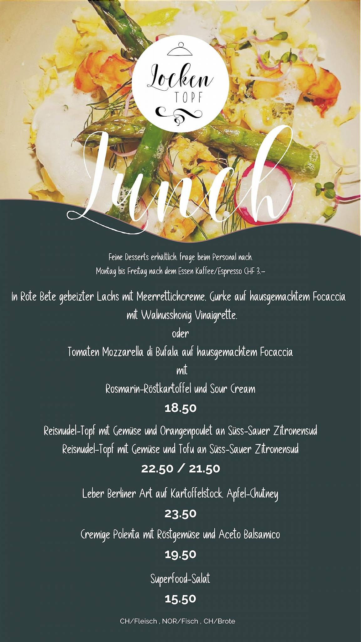 Menu di Café Bar Lockentopf 