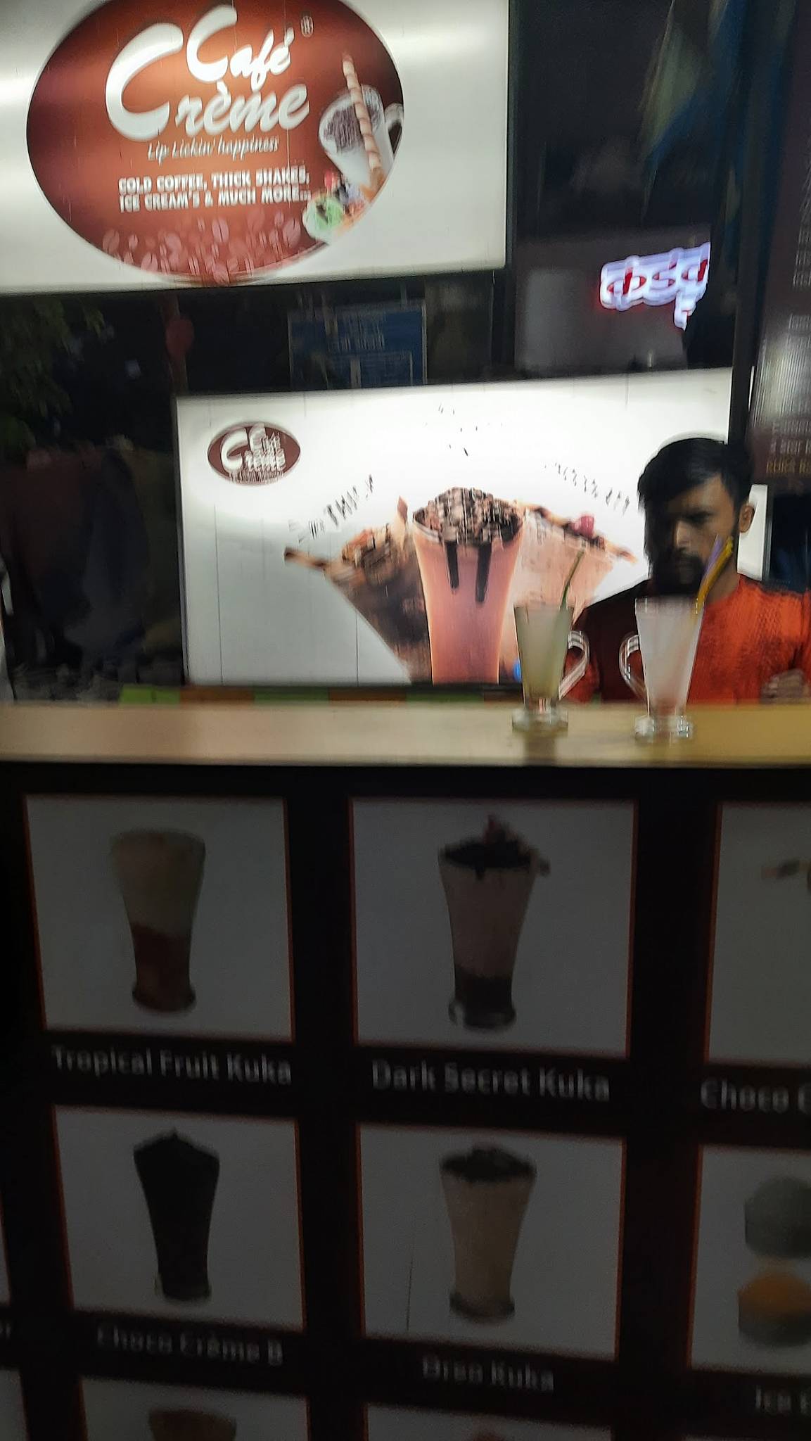 Cafe Cream menu