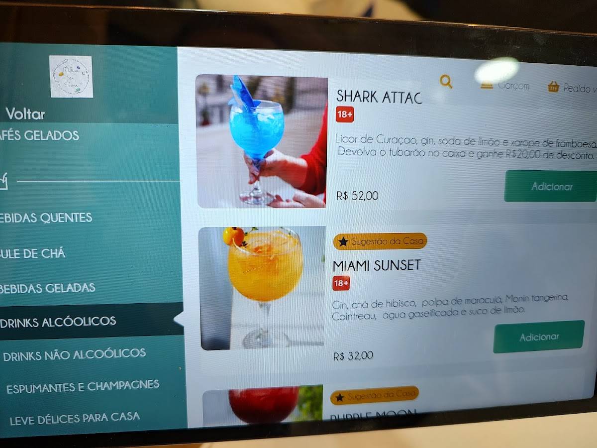 Délices de Sucre cardápio