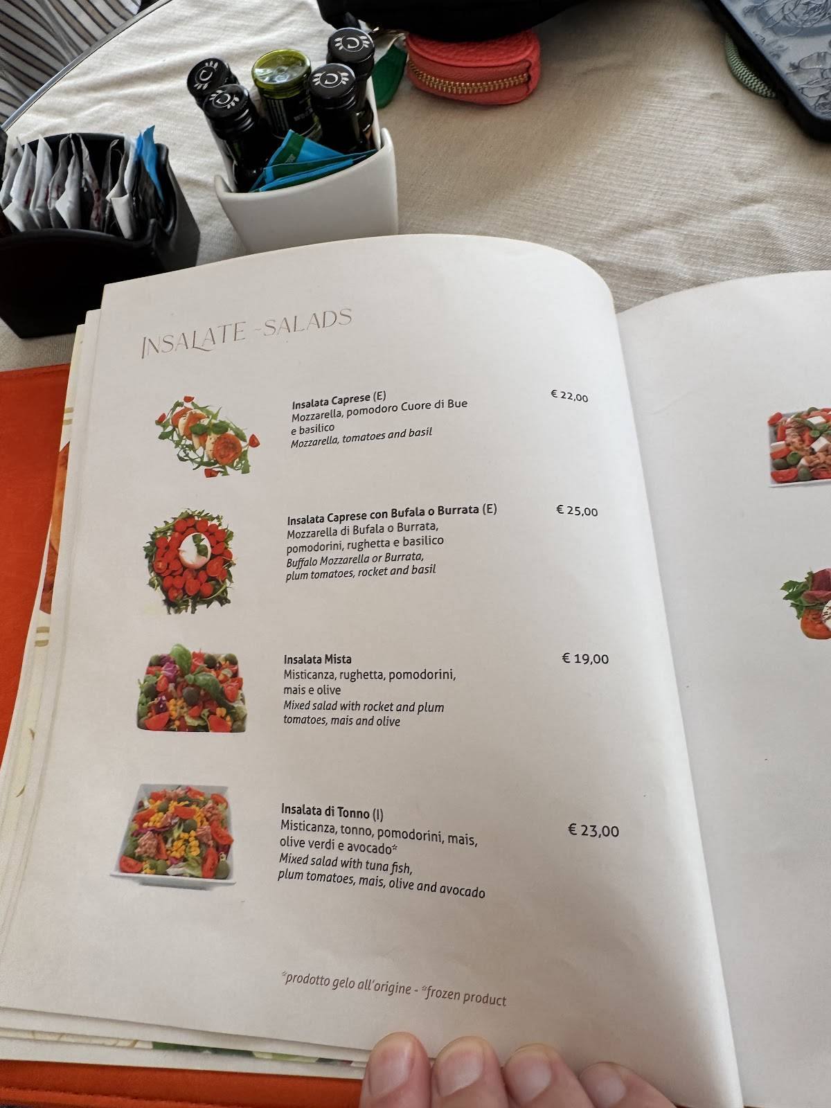 Menu di Gran Caffè R. Vuotto 