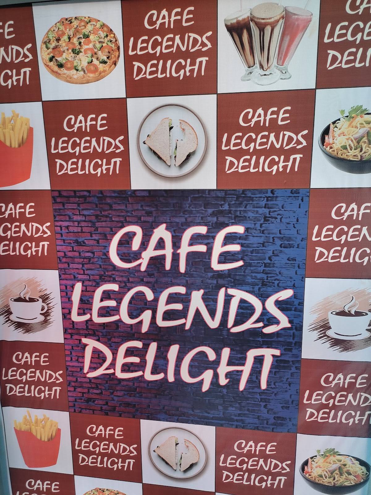 Cafe Legends Delight menu