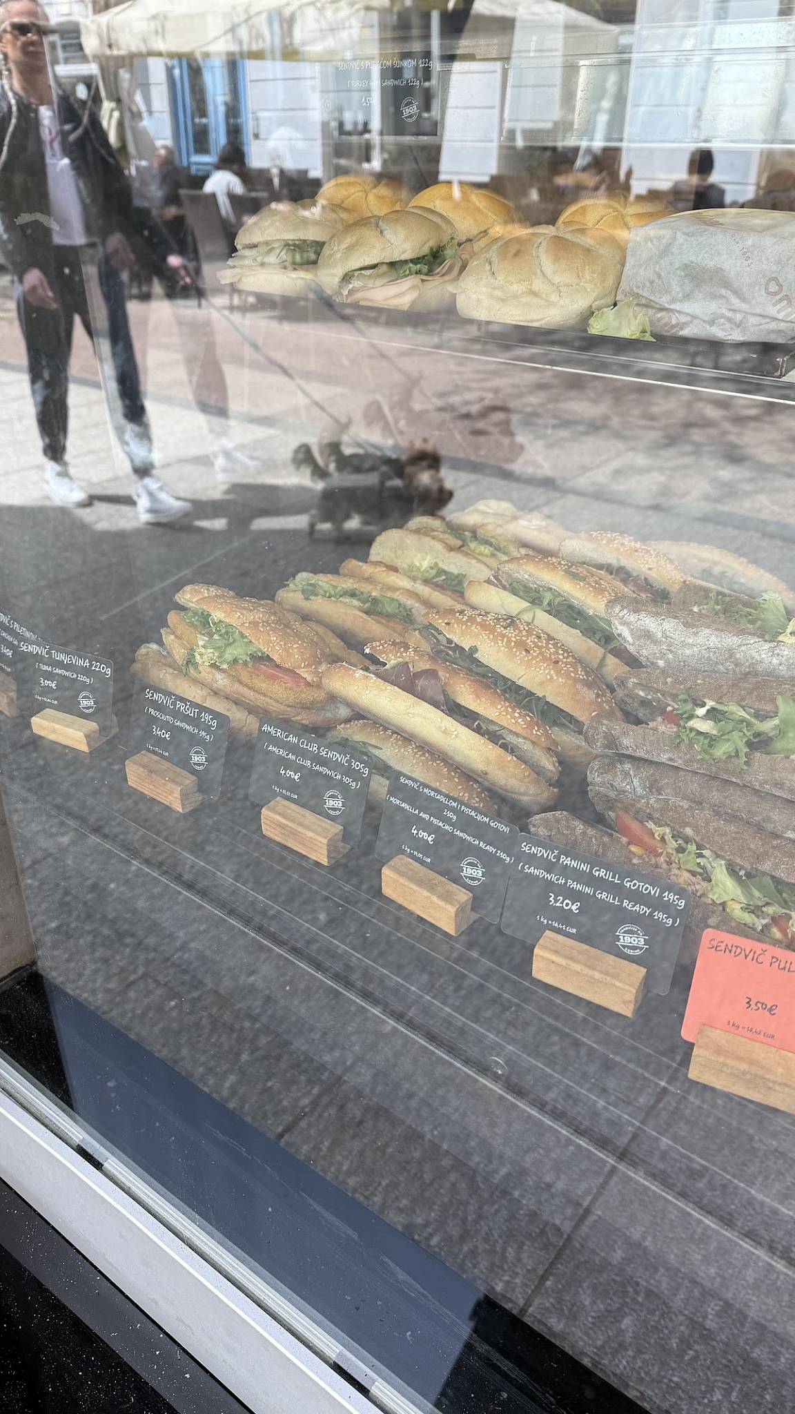 Menu di Mlinar 