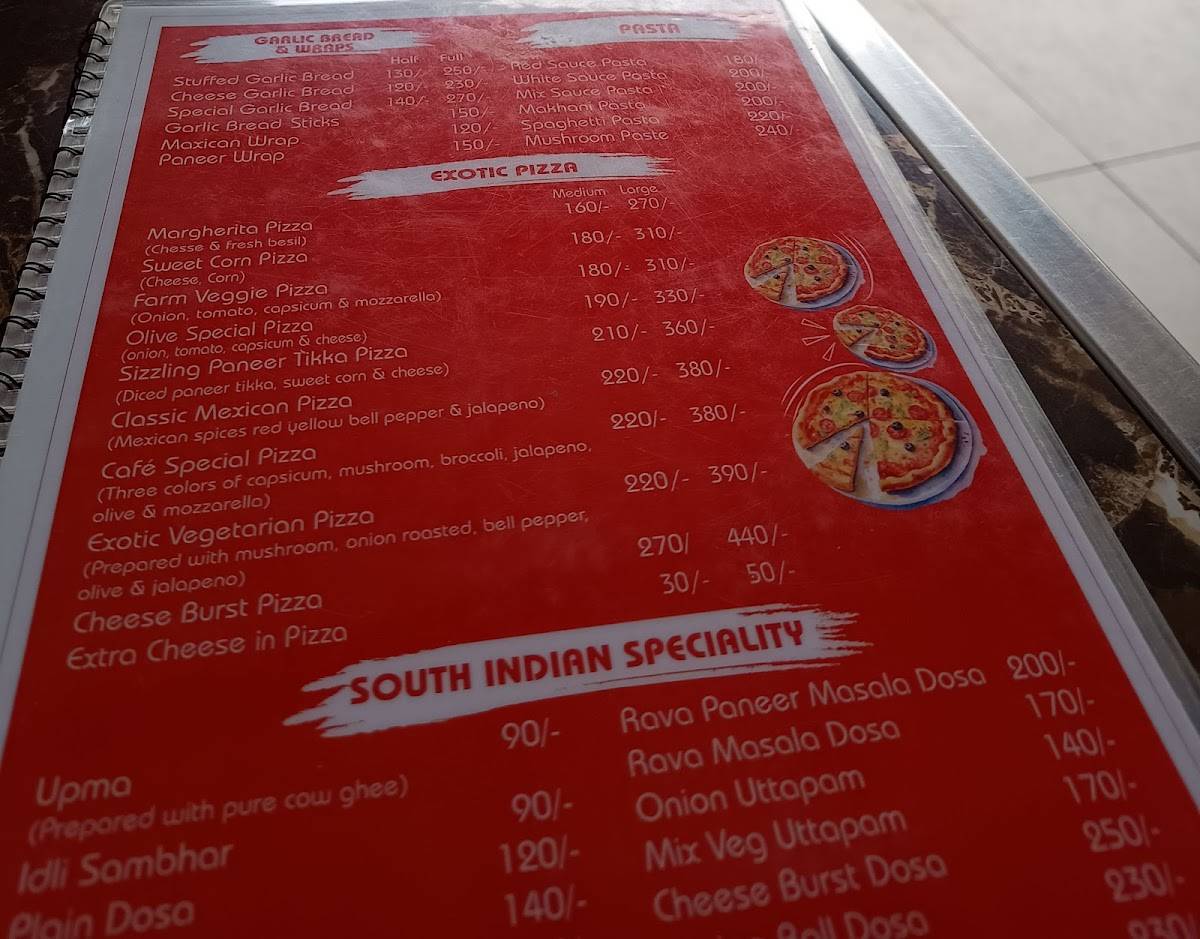 Cafe My Frappe Rohtak menu