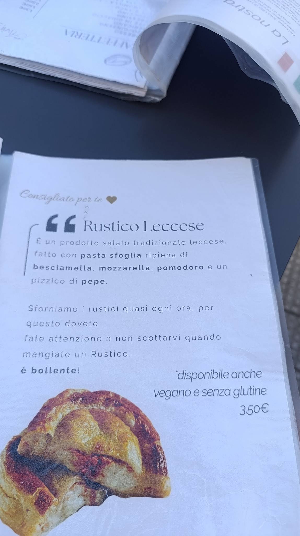 Menu di Caffè Alvino 