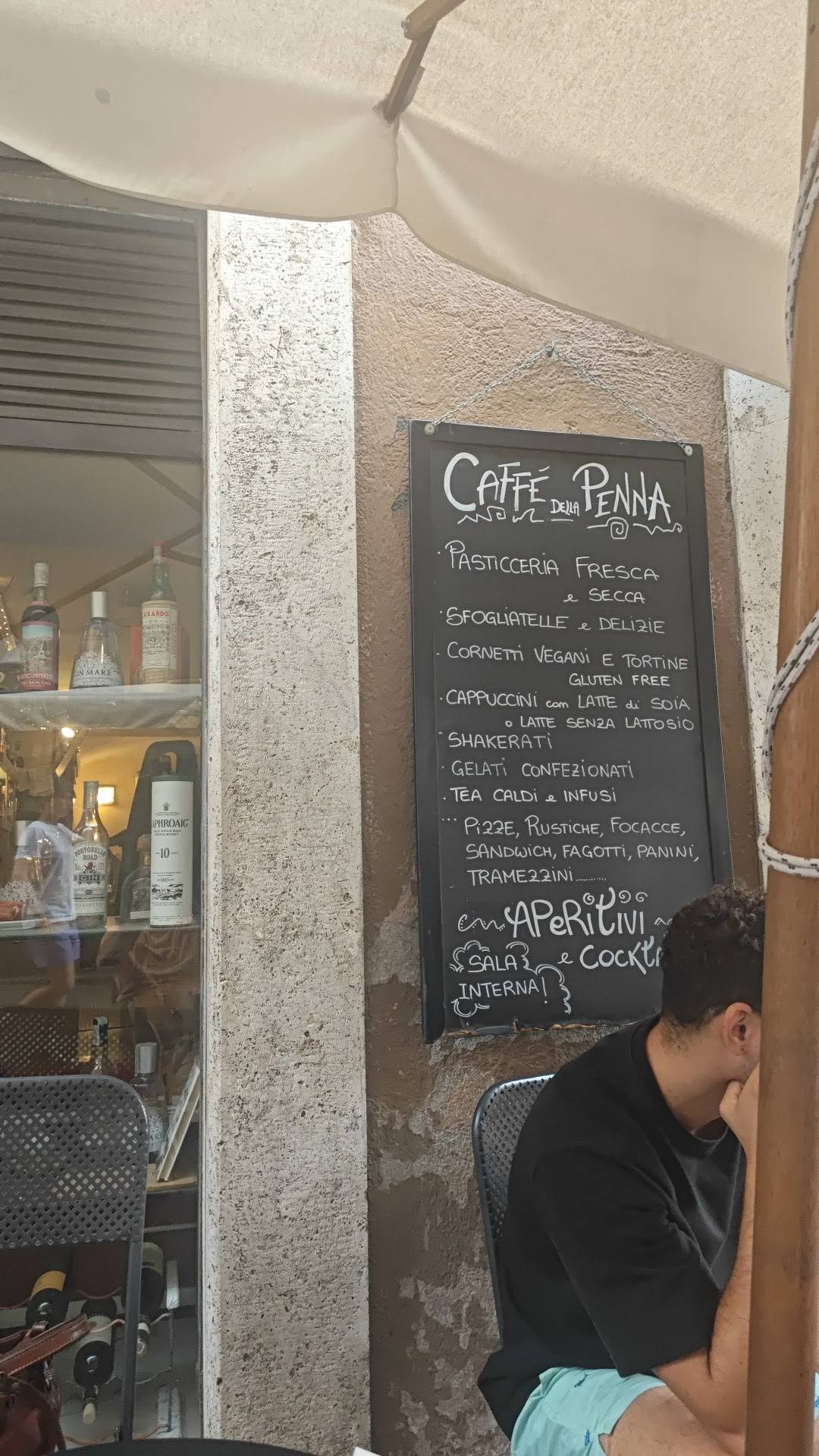 Menu di Caffè della Penna 