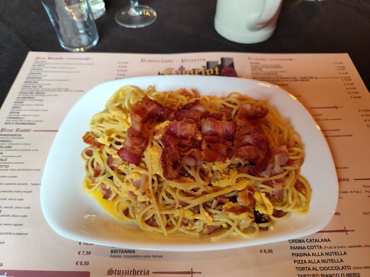 Menu di Camelot Ristorante-Pizzeria 
