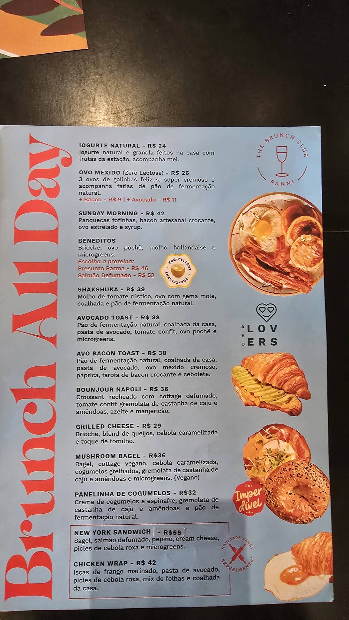 Panni - Padaria e Brunch em Gramado e Canela cardápio