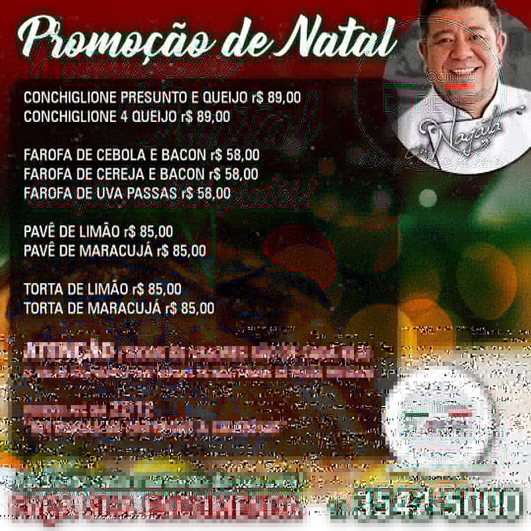 Cantina D'Irene Alto da Mooca cardápio