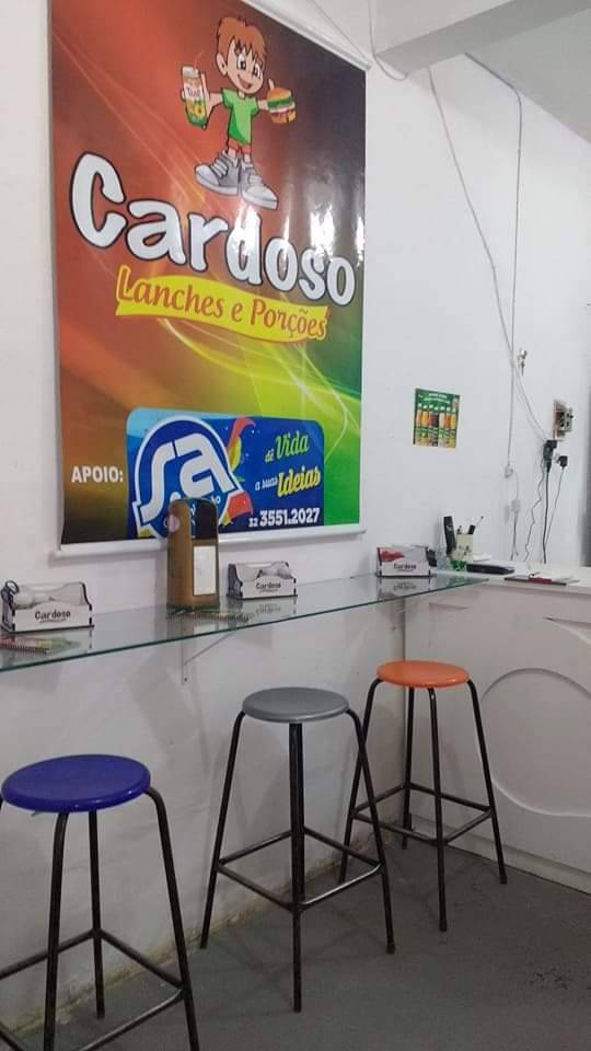 Cardoso Lanches cardápio