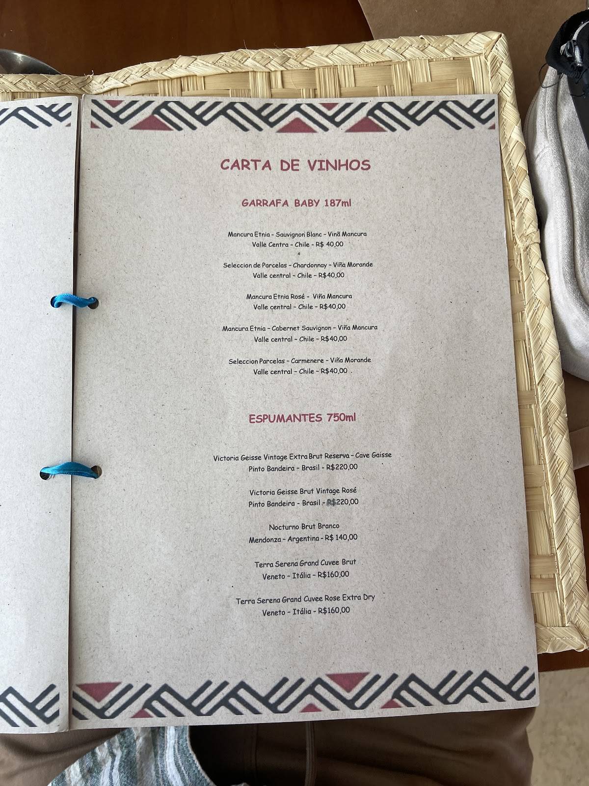 Casa do Saulo Museu do Amanhã cardápio