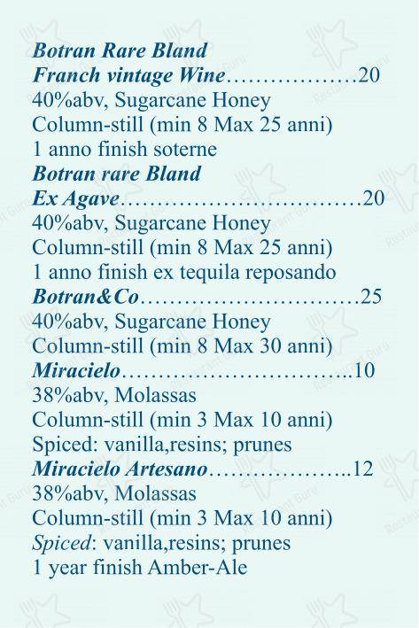Takeaway Menu per Checchino dal 1887 in Roma