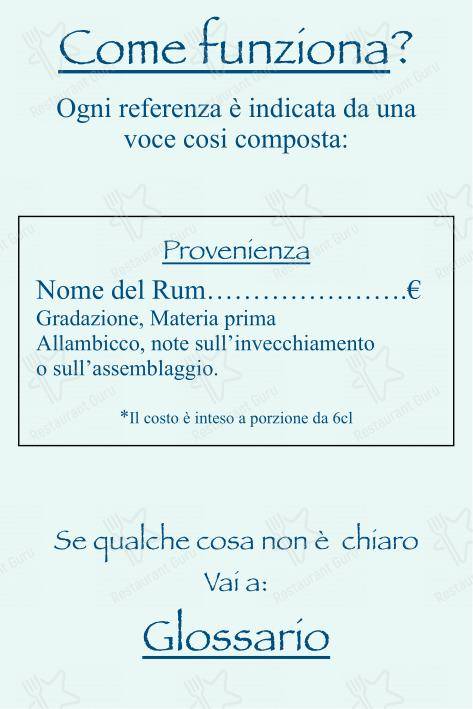 Checchino dal 1887 in Roma - Dinner Menu