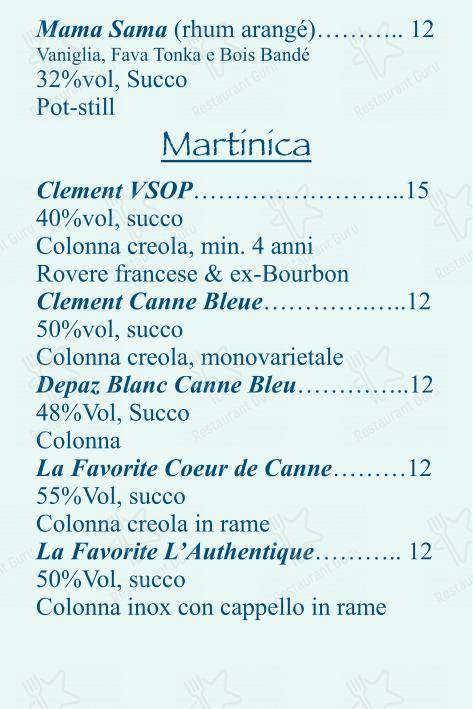 Checchino dal 1887 in Roma - Dinner Menu
