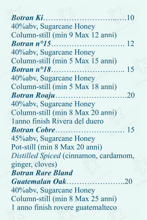 Menu di Checchino dal 1887 - Takeaway Menu