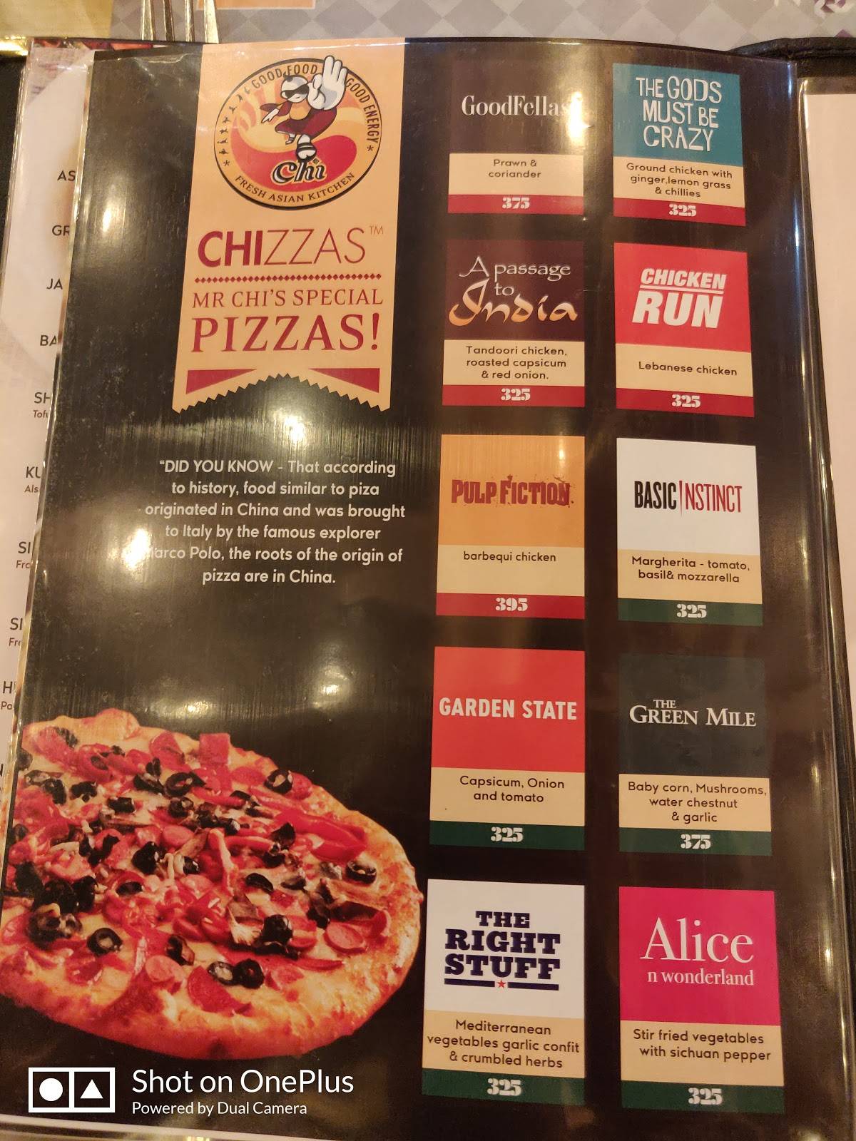 Chi menu