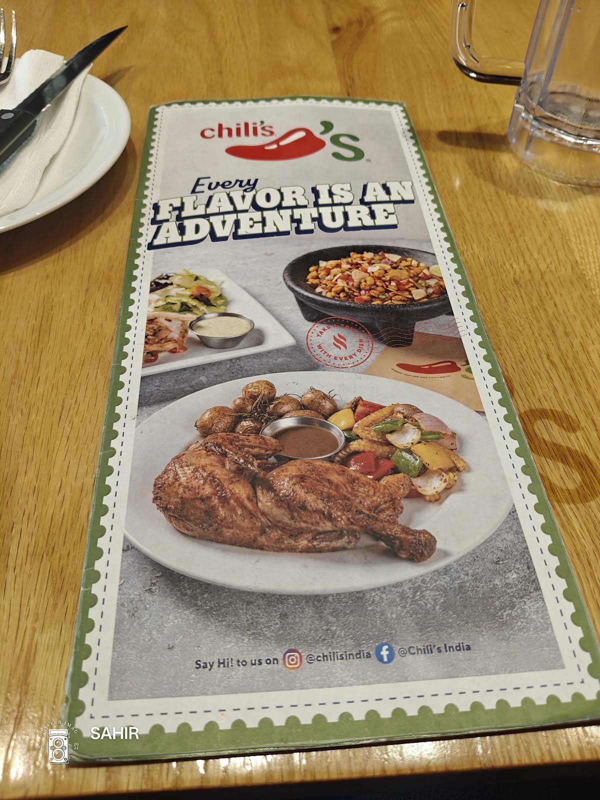 Chili's American Grill menu