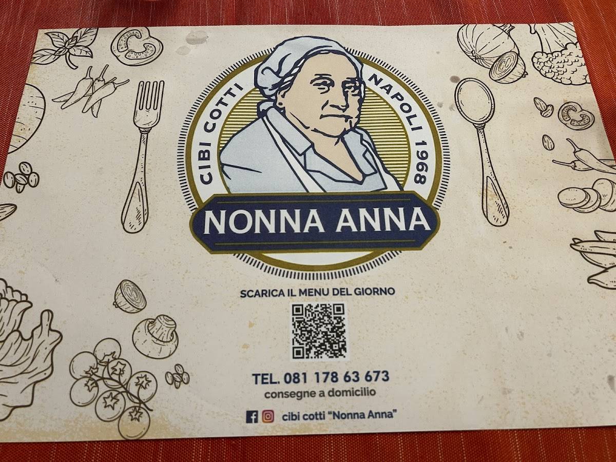 Menu di Cibi Cotti Nonna Anna 