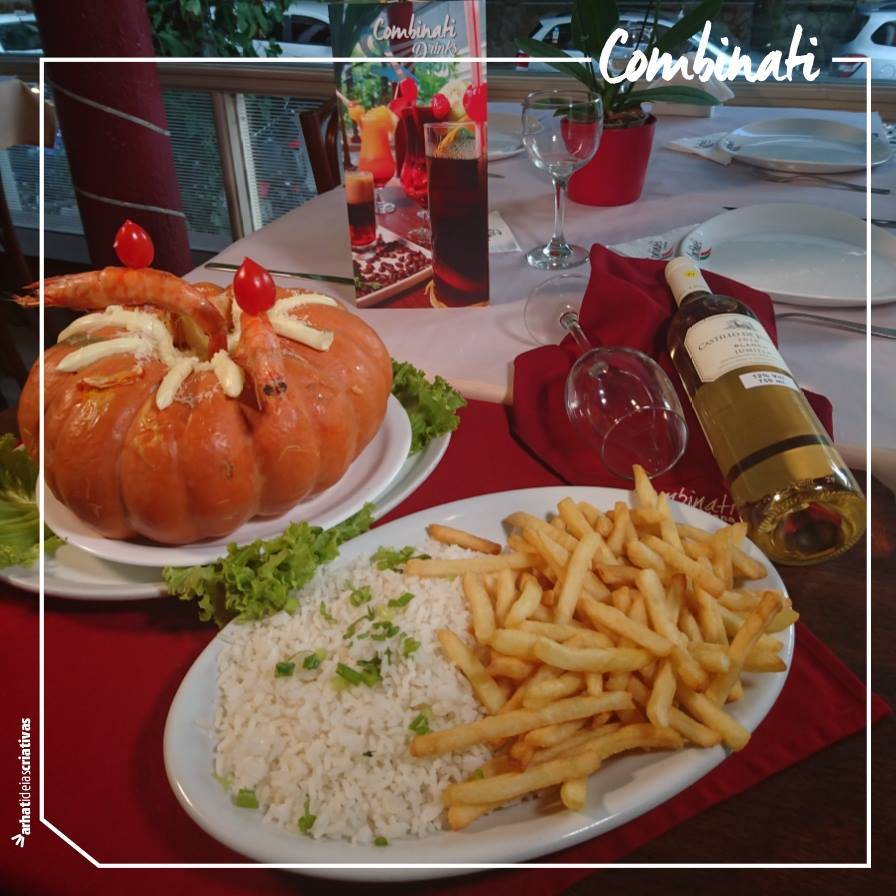 Combinati Cozinha Italiana e Frutos do Mar cardápio
