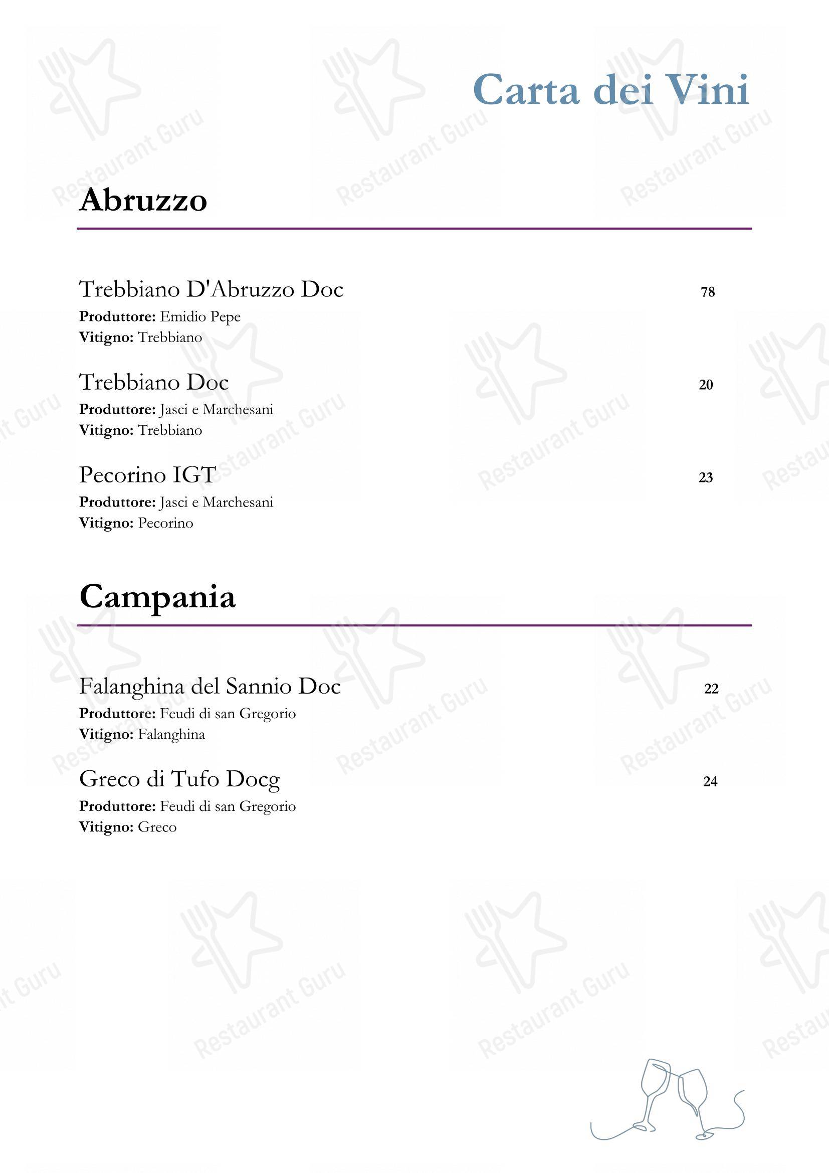 菜单 per Cris Fish - Bistrot in Frascati
