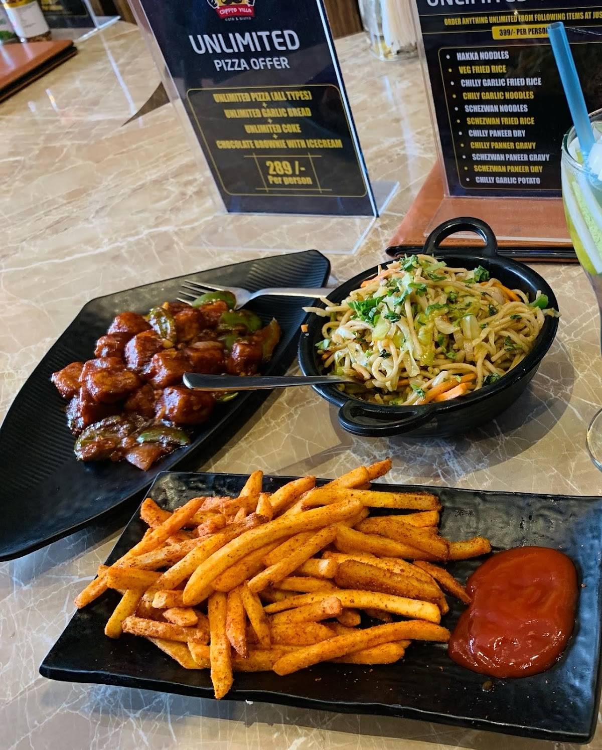 Crypto villa ( Cafe & bistro) menu