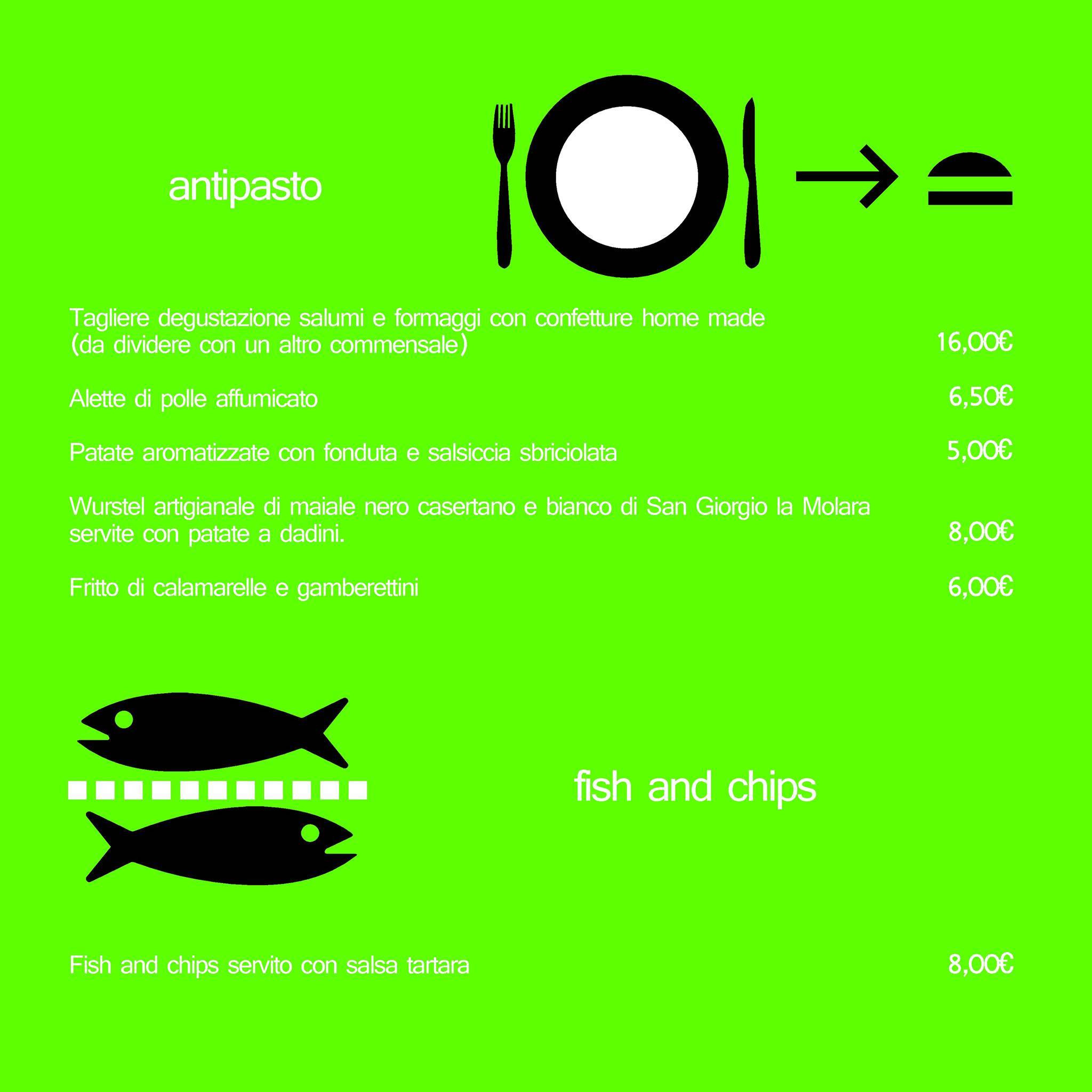 Menu di Cucù di Francesco Lama 