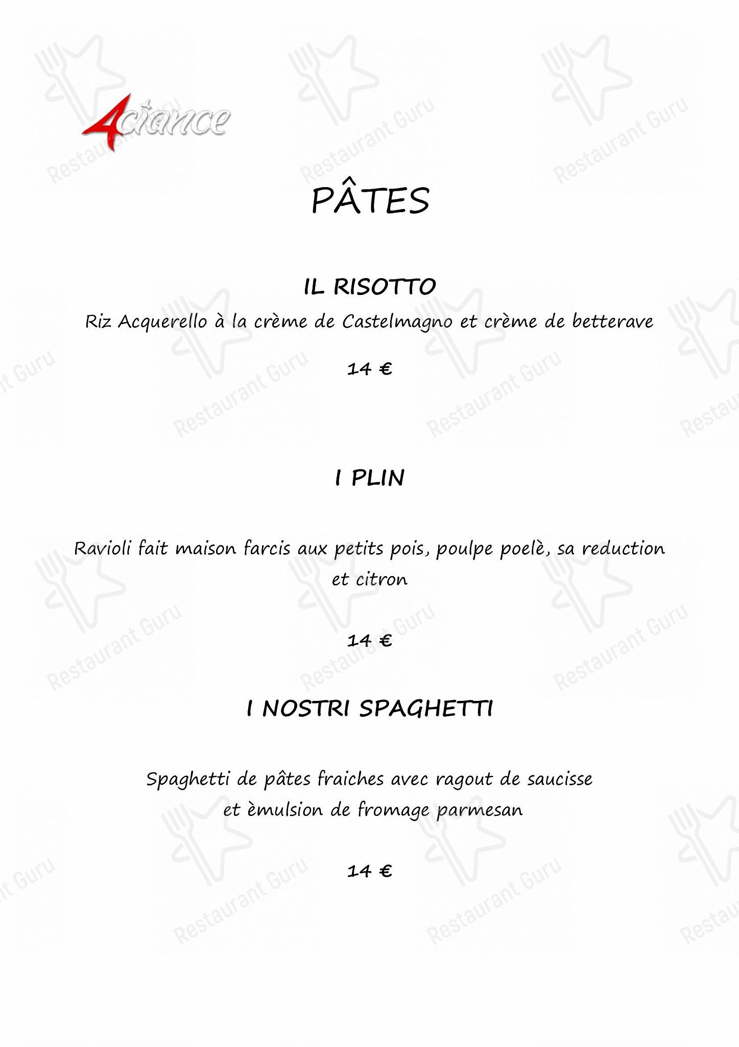 Breakfast Menu per 4 Ciance in Cuneo
