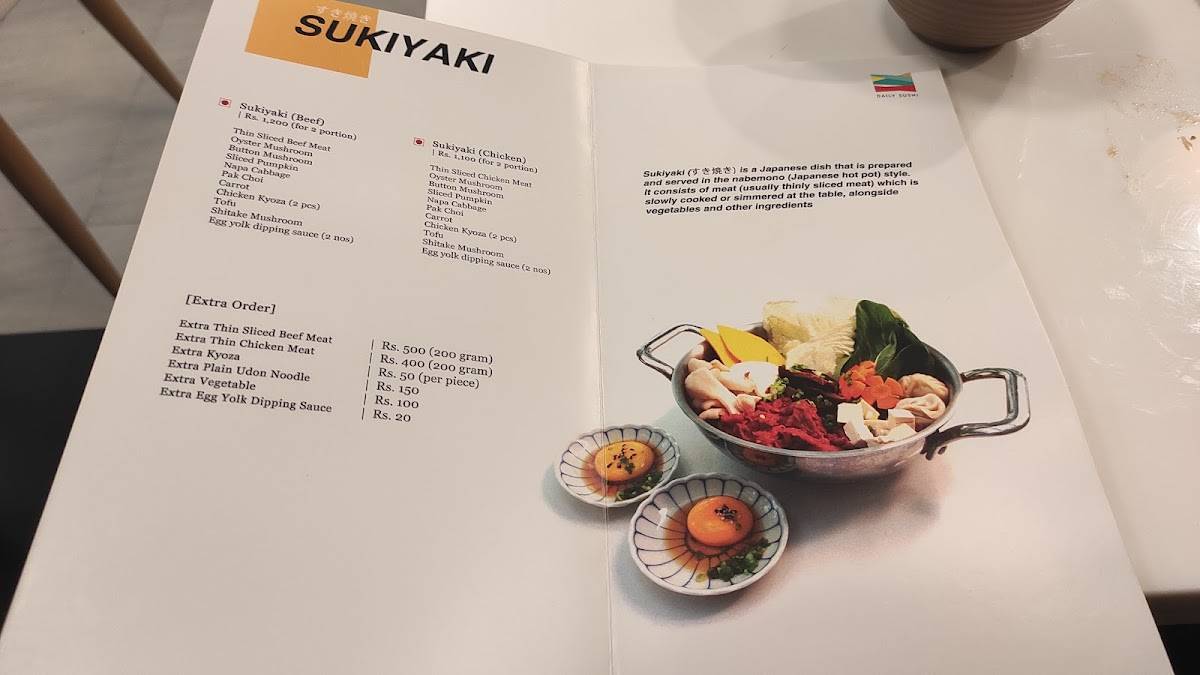 Daily Sushi - Whitefield menu