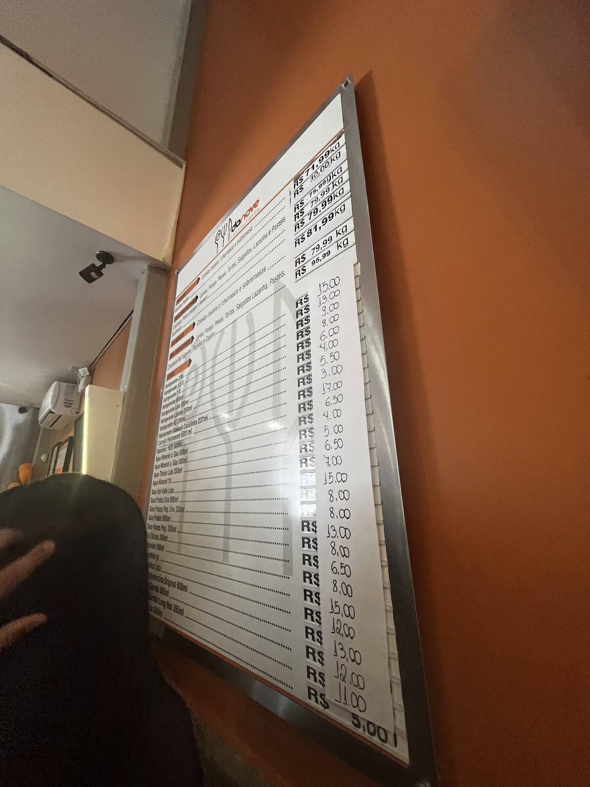 Danove Restaurante cardápio